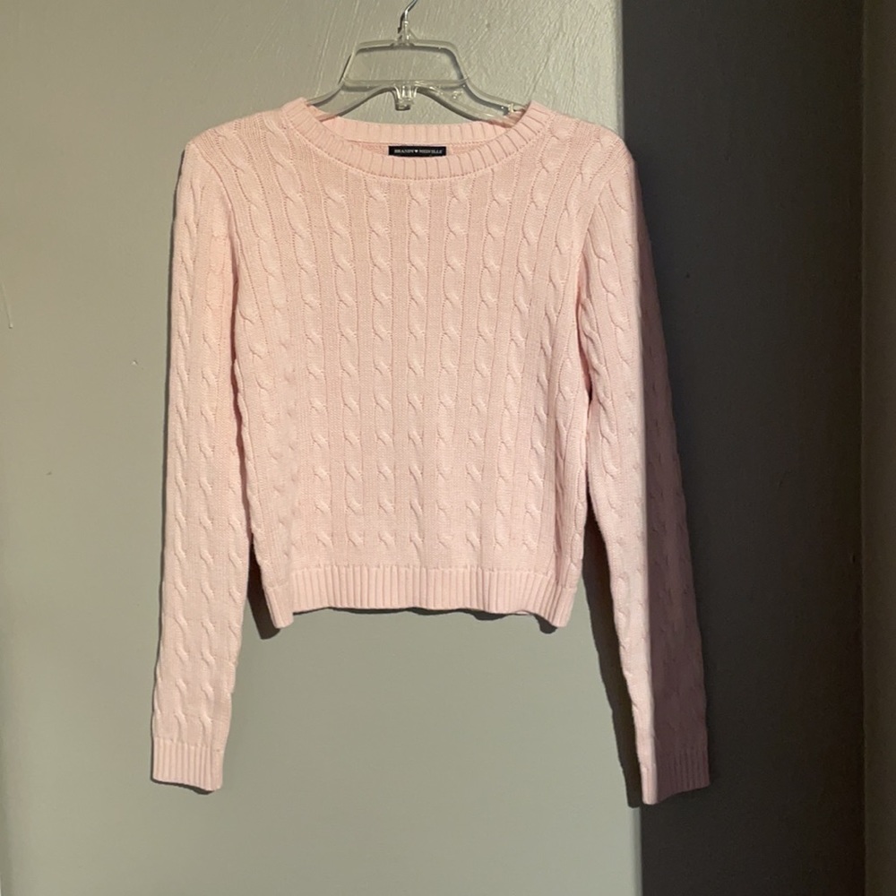 Brandy Melville Baby Pink Sweater